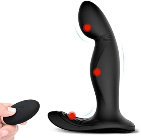 Massaggiatore Elettrico Wireless Portatile, 9 Modalità di Massaggio, Ricaricabile USB e Impermeabile al 100%,